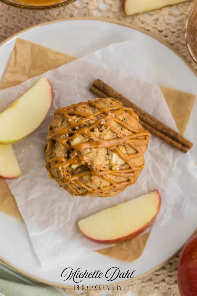 Caramel Apple Oatmeal Cookies