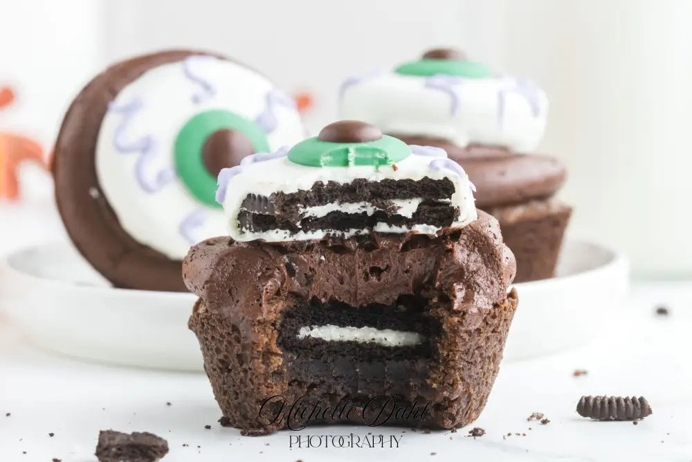 Eyeball Oreo Brownie Cups