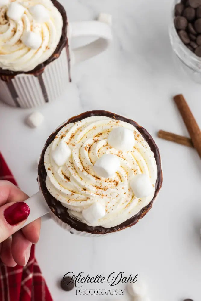 Mexican Chocolate Hot Cocoa Mug Cake