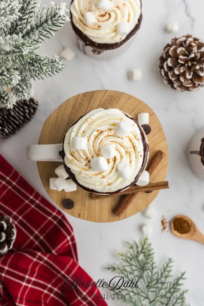 Mexican Chocolate Hot Cocoa Mug Cake