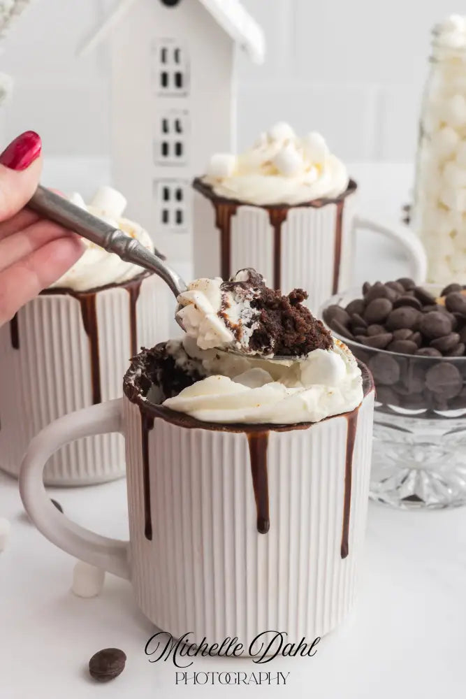 Mexican Chocolate Hot Cocoa Mug Cake