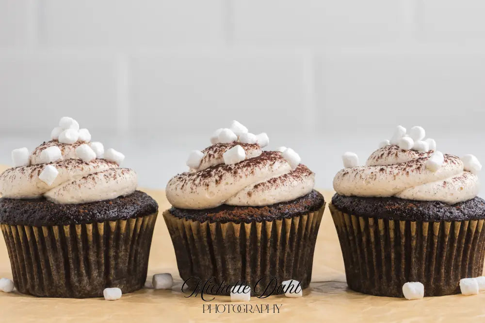 Mexican Hot Chocolate Cupcakes