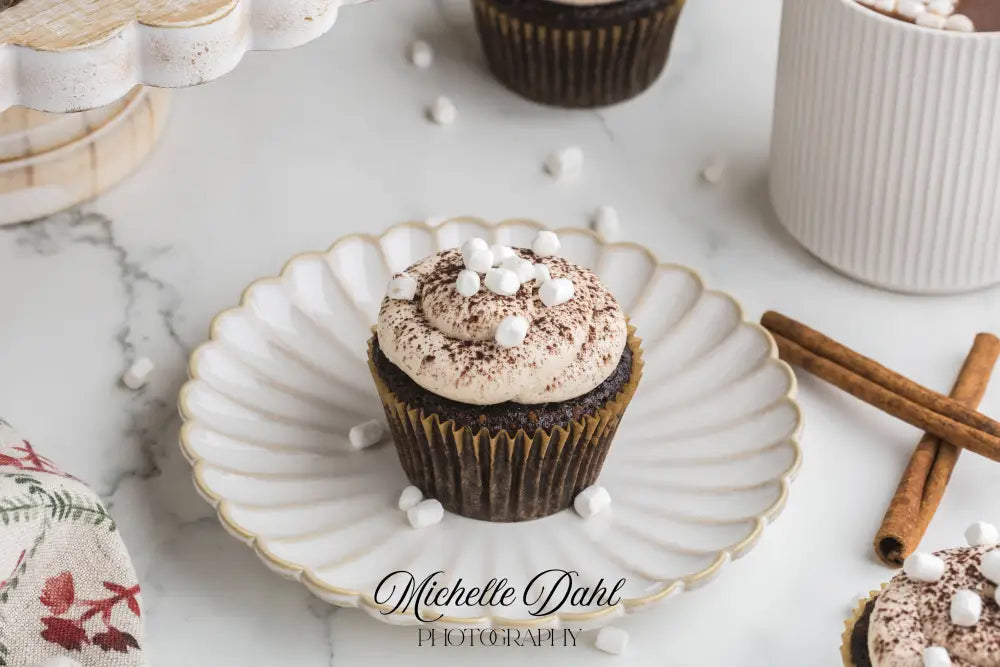 Mexican Hot Chocolate Cupcakes