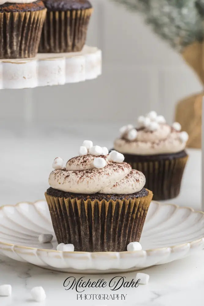 Mexican Hot Chocolate Cupcakes