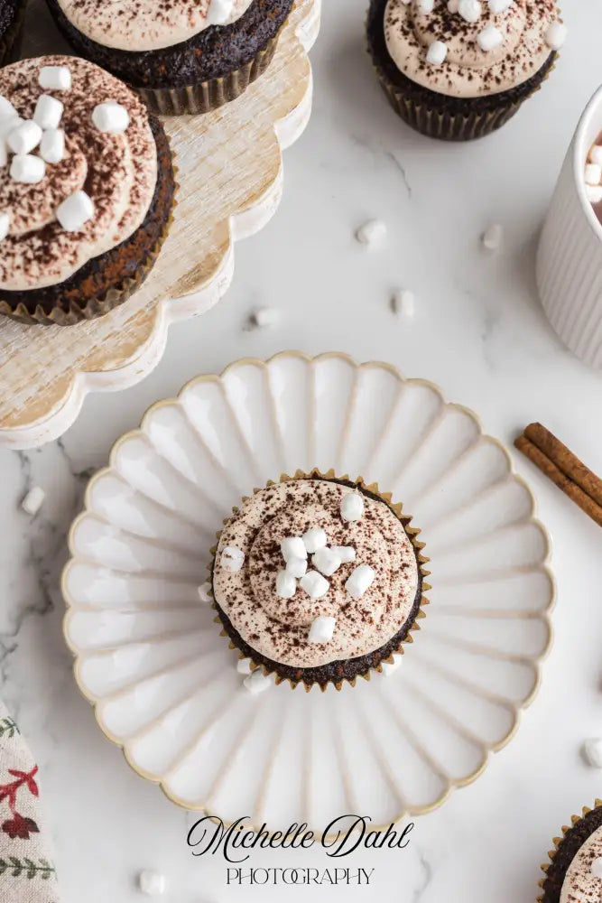 Mexican Hot Chocolate Cupcakes