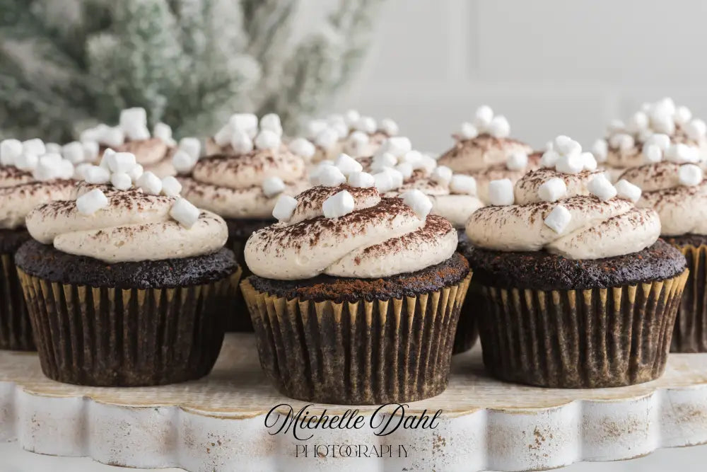 Mexican Hot Chocolate Cupcakes