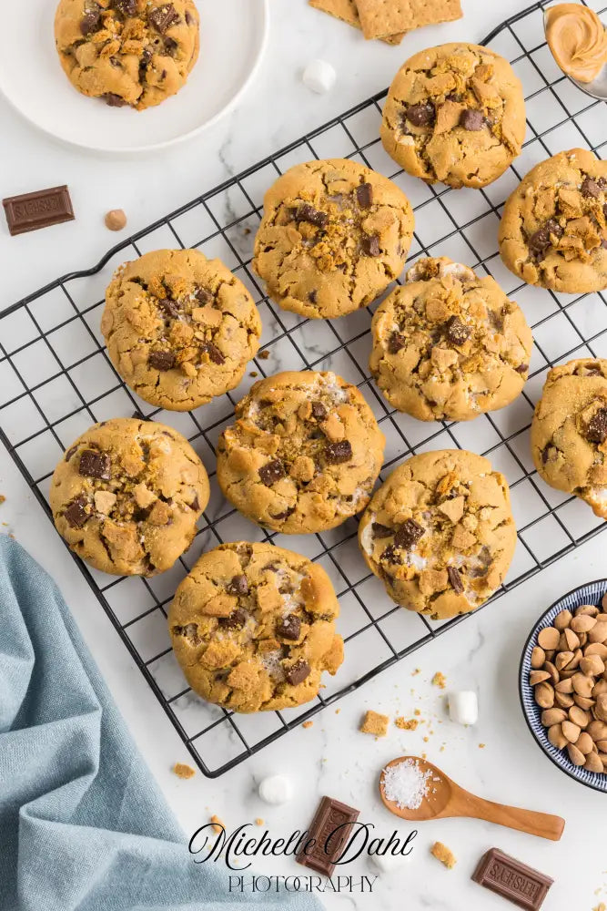 Peanut Butter S’more Cookies