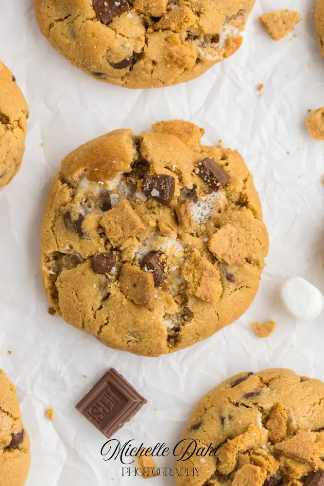 Peanut Butter S’more Cookies