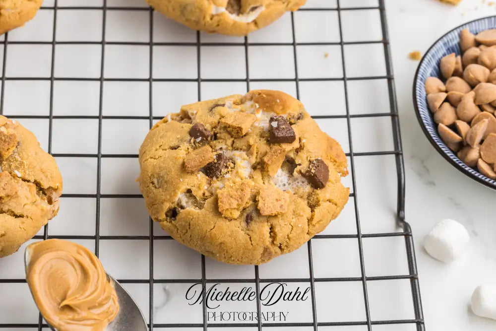 Peanut Butter S’more Cookies