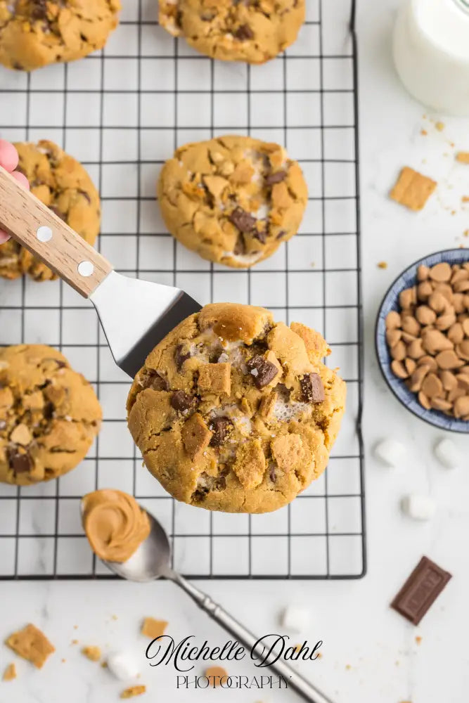 Peanut Butter S’more Cookies