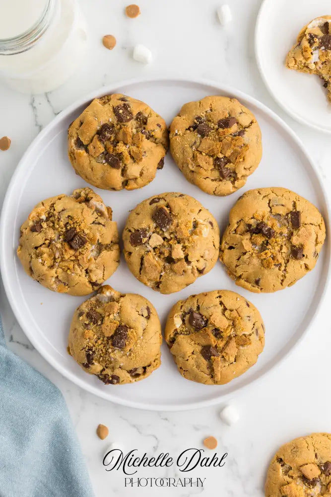 Peanut Butter S’more Cookies