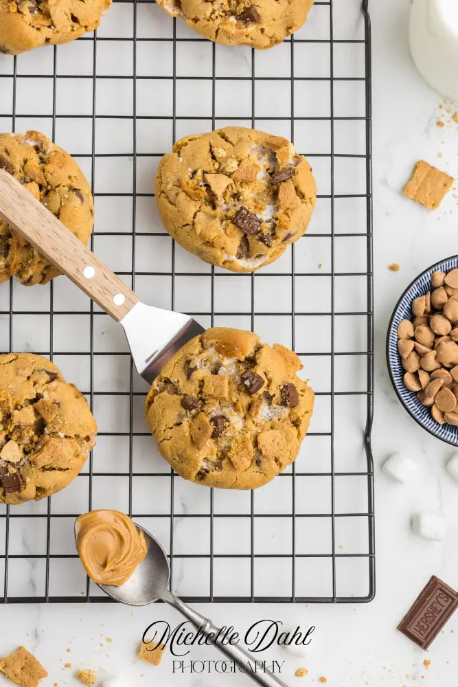 Peanut Butter S’more Cookies