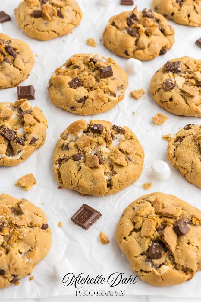 Peanut Butter S’more Cookies