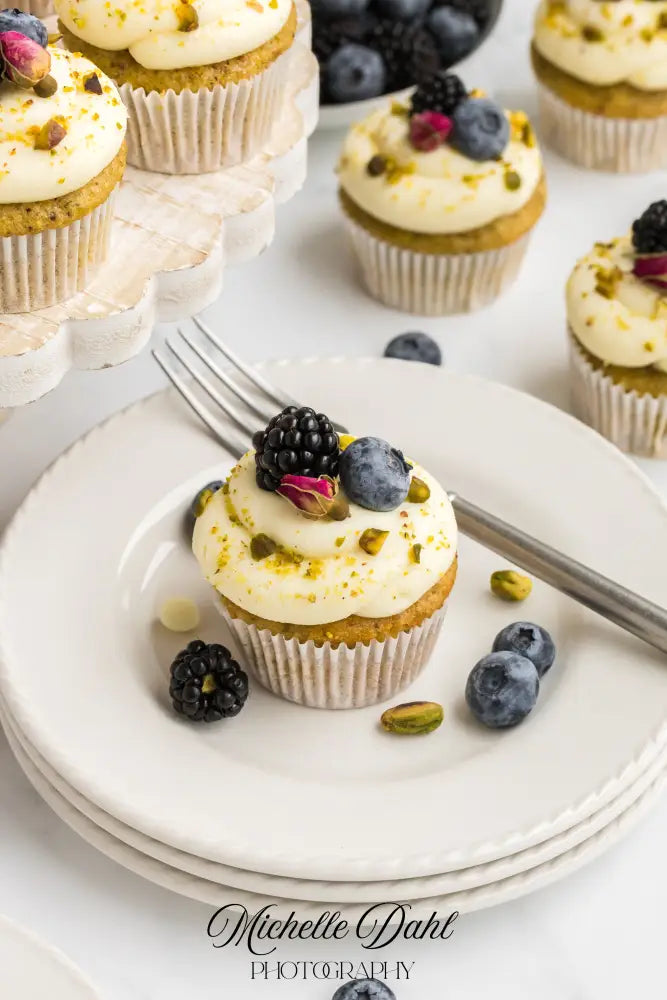 Pistachio Cupcakes