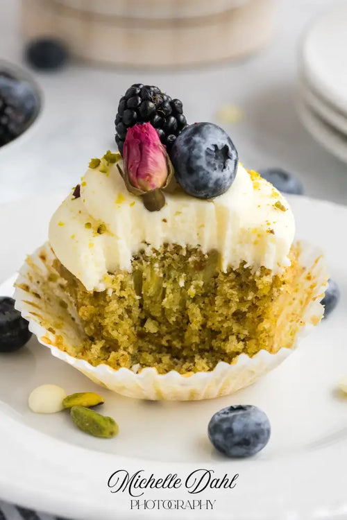 Pistachio Cupcakes