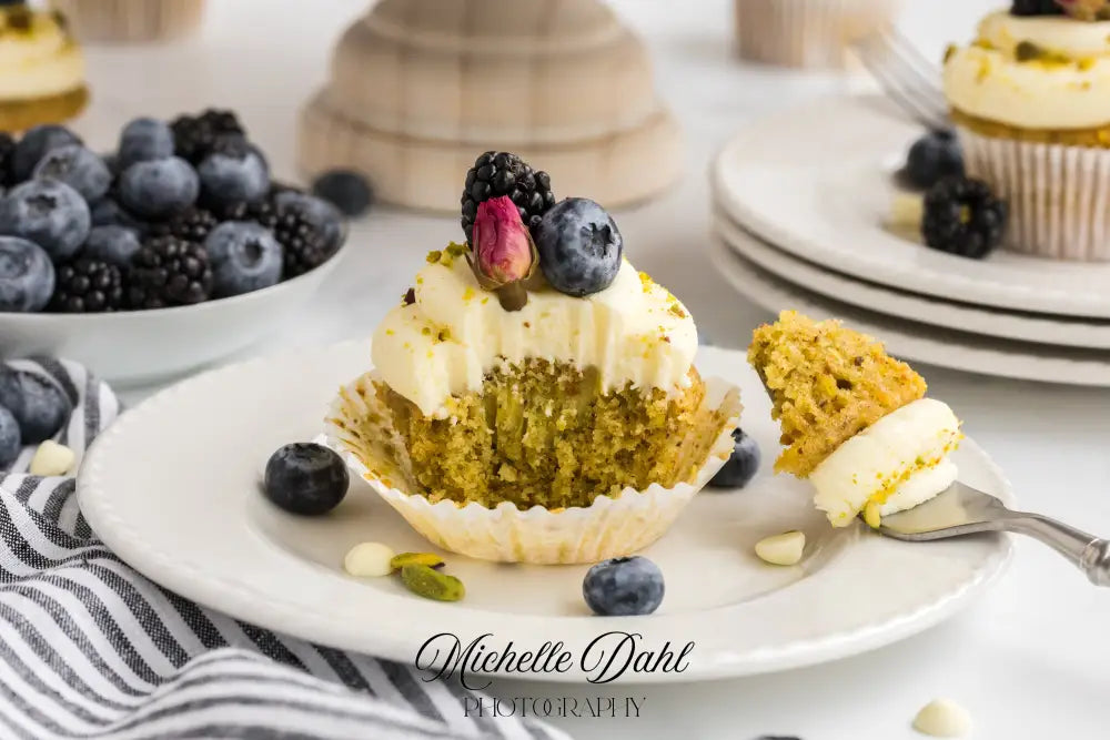 Pistachio Cupcakes