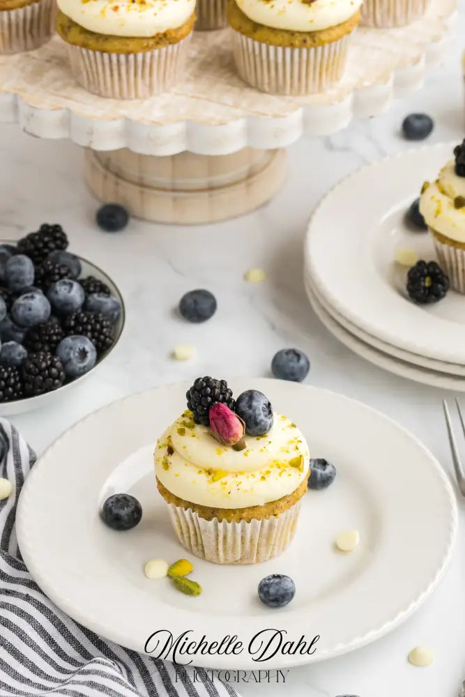 Pistachio Cupcakes