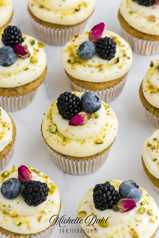 Pistachio Cupcakes