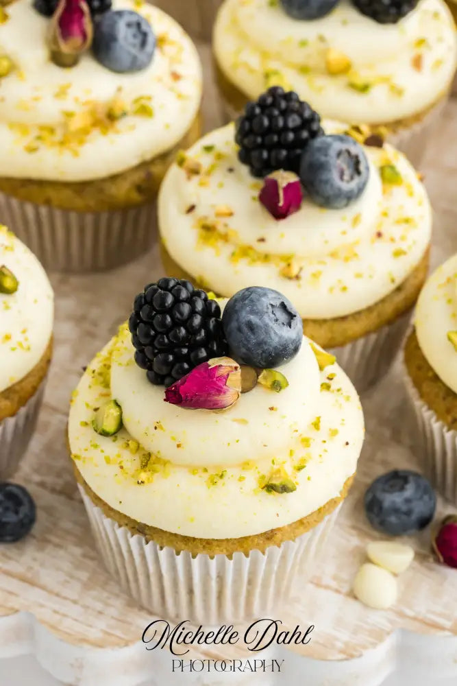 Pistachio Cupcakes