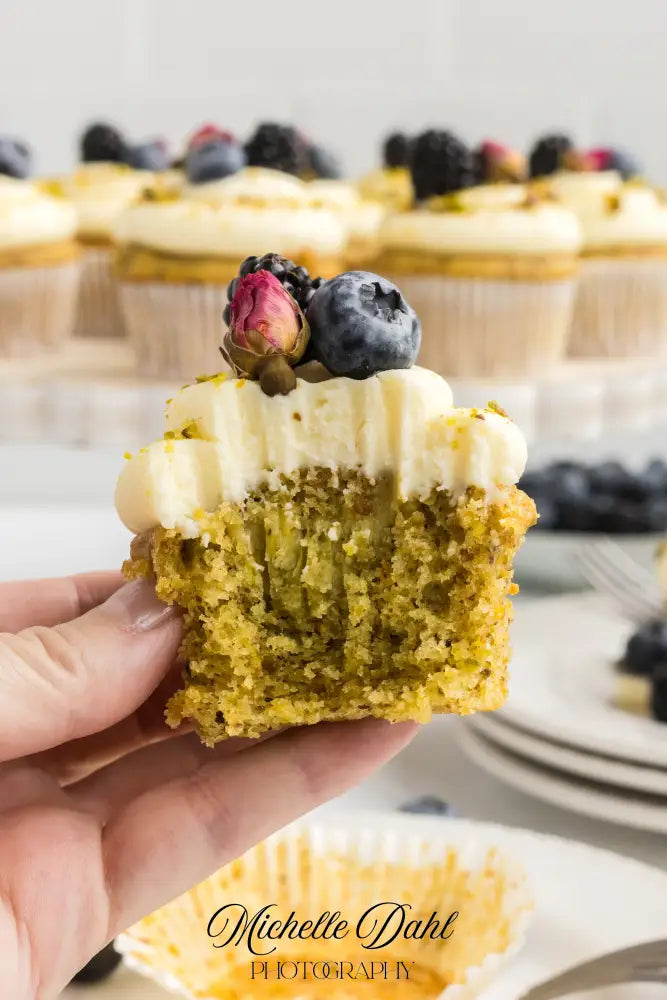 Pistachio Cupcakes