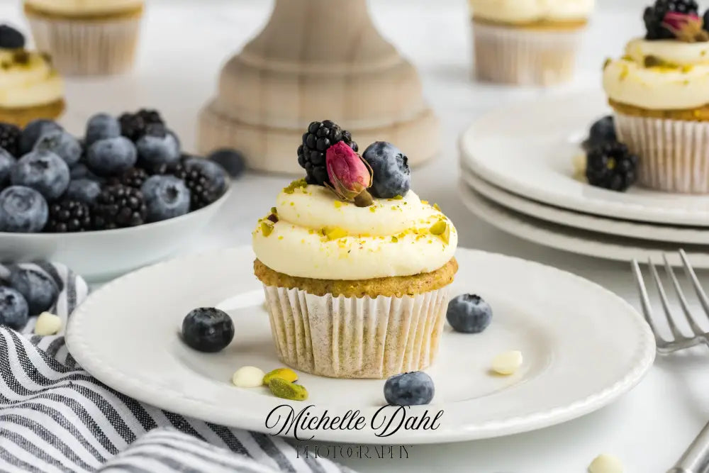 Pistachio Cupcakes