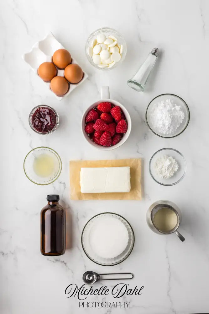 Raspberry Cheesecake Pavlovas