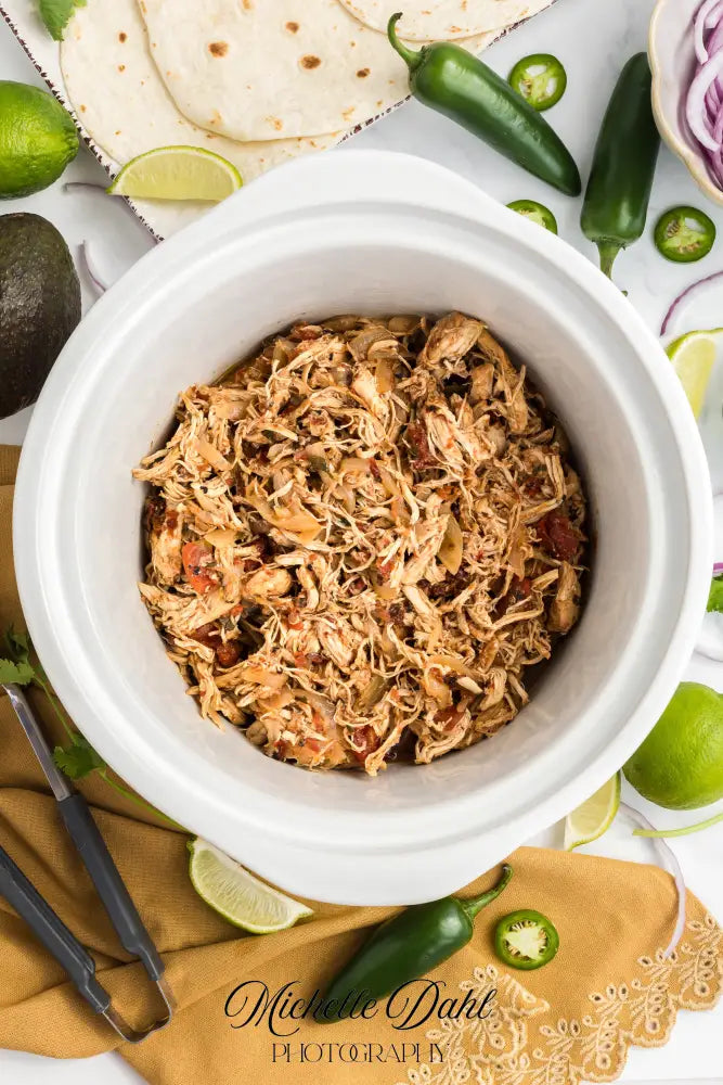 Slow Cooker Chicken Tinga